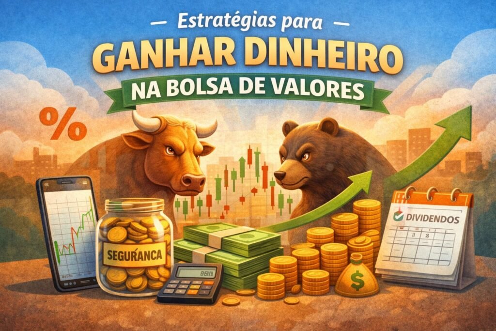 Estratégias para Ganhar Dinheiro na Bolsa de Valores